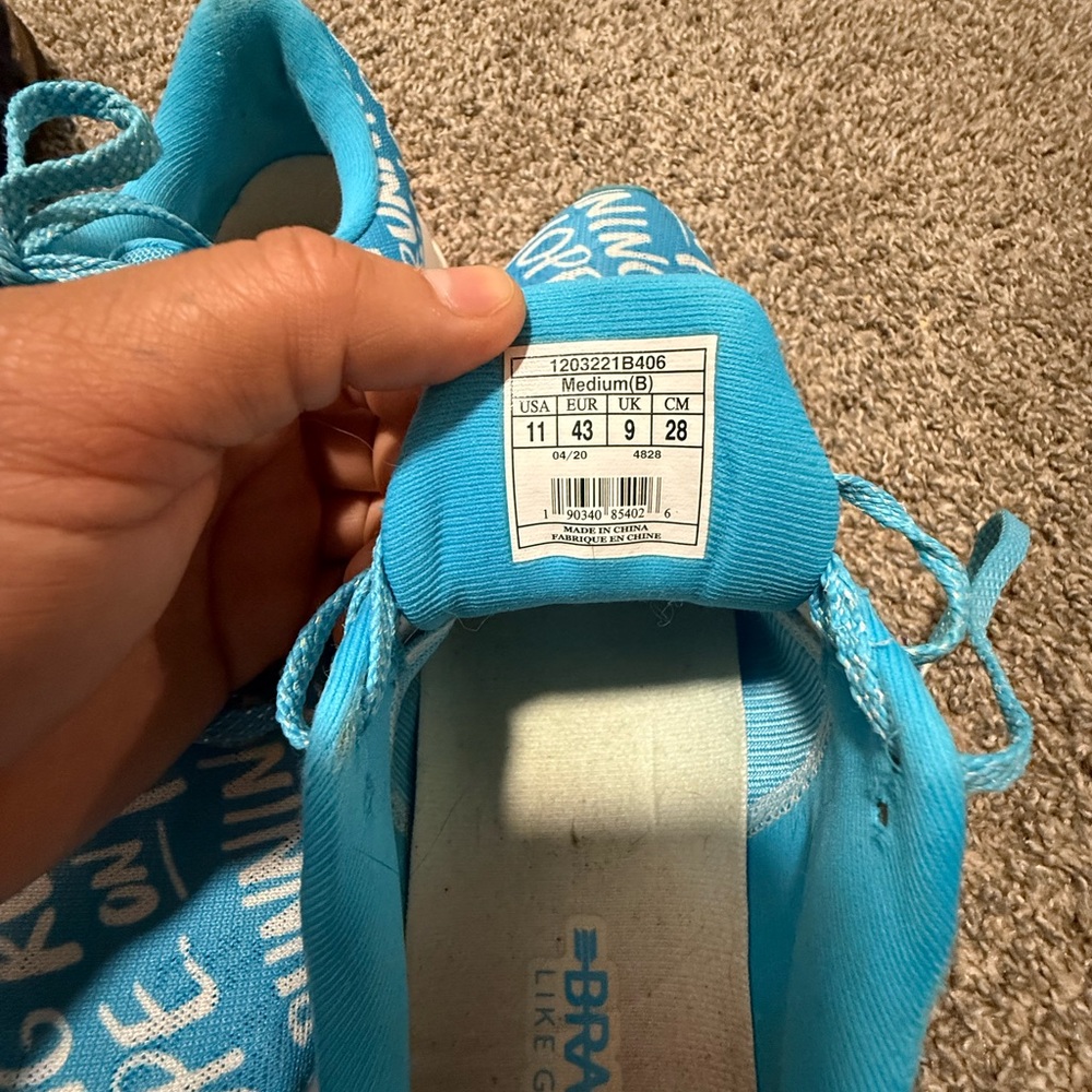 Brooks brave launch 7 Women's Blue Running Shoes - Picture 9 of 9